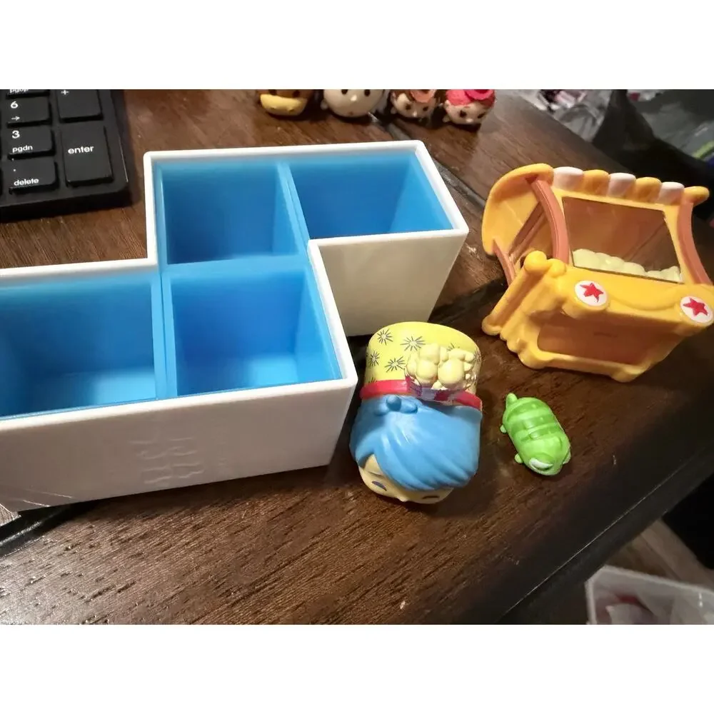 Disney TSUM TSUM Stack 'Ems Basic Display Set Fun at the Fair Exclusive Glitter
